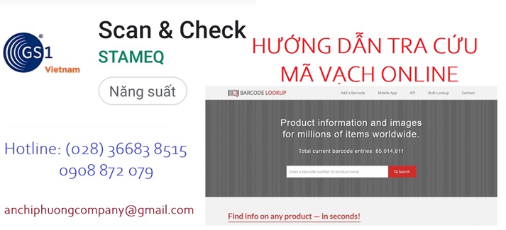 HƯỚNG DẪN TRA CỨU MÃ SỐ MÃ VẠCH ONLINE